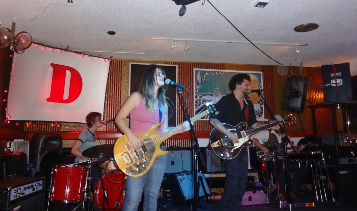 Jackrabbit featuring Aimee Zoe Tubbs (Drums), Moe Provencher (Bass), Tony Fulgham (Vocals and Guitar), and J.B. Kardong (Pedal Steel)