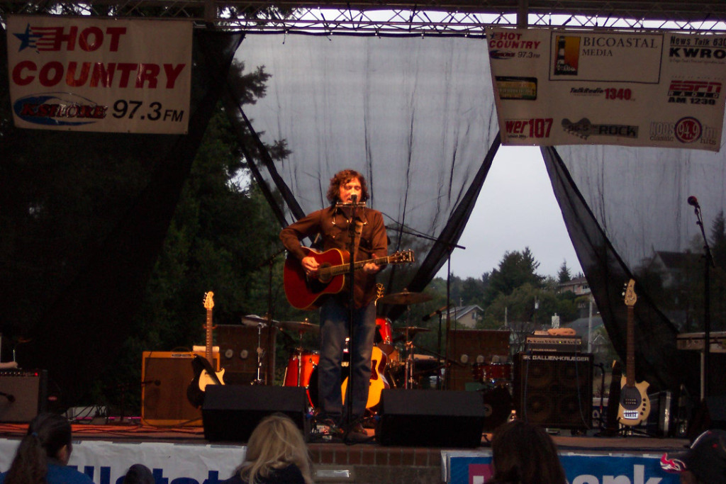 Will Opening for Rodney Crowell.  Coos Bay, 2006